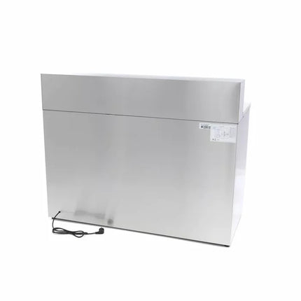 Rashladni pult za pripremu pizze - 136,5cm - 3 vrata - 400L - inox poklopac