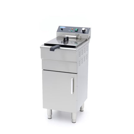 Friteza sa odvodnom slavinom i ormarićem - 16L
