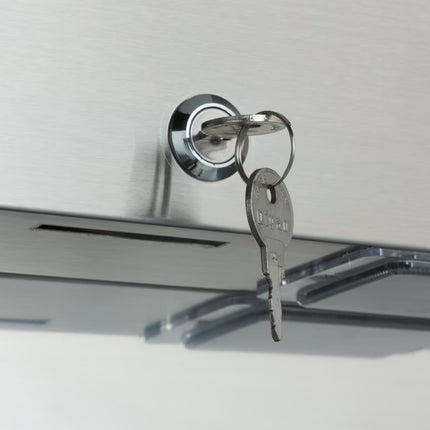 Zamrzovalnik - 800L - 6 nastavljivih polic - inox - na kolesih