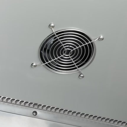 Zamrzovalnik - 800L - 6 nastavljivih polic - inox - na kolesih